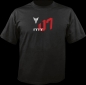 Damen-Shirt MT-07_2 Silber/Rot