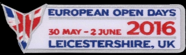 E.O.D.-Patch, England 2016  Limitiert