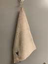 Golfer Handtuch, sand, 30x 50