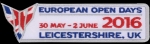 E.O.D.-Patch, England 2016  Limitiert
